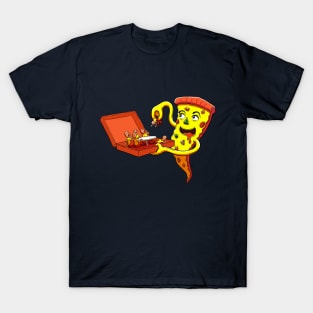 Monstrous Pizza Feasting T-Shirt